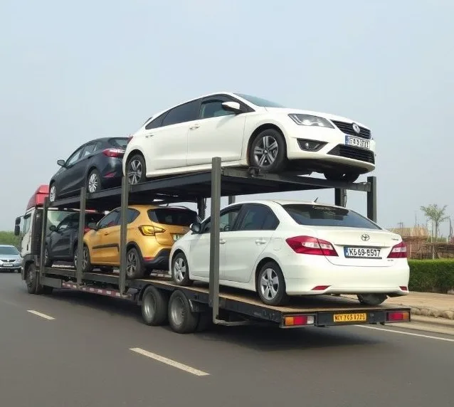 Car vehicle shipping in Pune on transport carrier